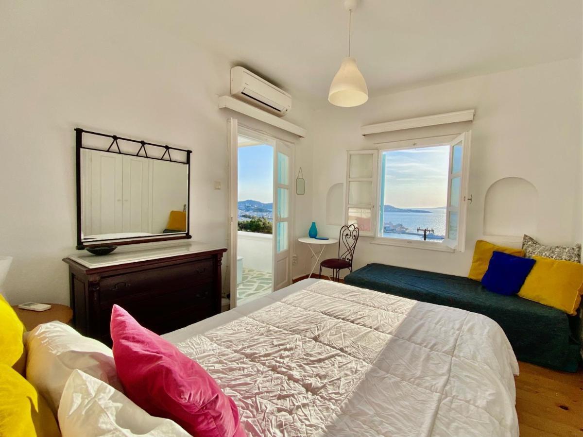 Mykonos TownAnemones Sea Viewアパートメント エクステリア 写真