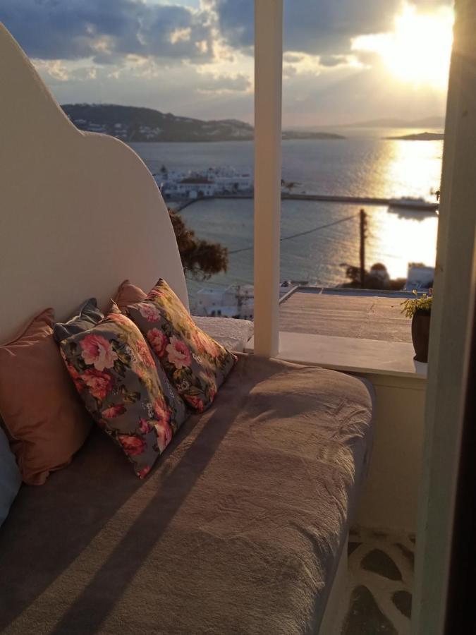 Mykonos TownAnemones Sea Viewアパートメント エクステリア 写真